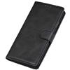 GOGME Cover per Motorola Moto E7 Plus Cover, [Flip Stand/Card Slot] Flip Case Custodia in Pelle PU Premium Antiurto, Cover a Libro con Supporto/Magnetico/Portafoglio, Nero