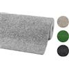 andiamo Tappeto in erba sintetica Deco con gommini - tappeto erboso artificiale per esterni - resistente alle intemperie e ritagliabile, 200 x 300 cm, grigio