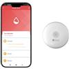 Konyks Osafe - Rilevatore di perdite d'acqua e di inondazione connesso WiFi 2.4 GHz, Bluetooth, compatibile Tuya Smart e Smartlife, 69 x 27,6 mm, IP67