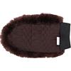 Merauno® Guanto in lana d'agnello, in lana di agnello merino di qualità. Colore: naturale, nero, marrone, antracite