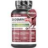 Vitastrong. Diosmina PRO Vitastrong, Complex Vegan Diosmina Micronizzata, Flavonoidi, ENOVITA (Vite Rossa Integratore) Centella Asiatica, Ippocastano, Rusco, Lespedeza, Pepe Nero (Piperina Polvere), 60 Compresse