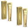 Generico Curasept Luxury Gold Whitening - 2 Confezioni da 75ml - Dentifricio Sbiancante con Microperle di Oro e Argento, Protezione Smalto e Freschezza alla Menta, Per Denti Luminosi e Sani