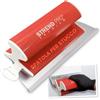 STREND PRO Spatola per Superfici 25 cm PREMIUM con Impugnatura Z | PROFI Set di Spatole per Muro a Secco e Stucchi | Anello in Acciaio Inossidabile Antiruggine 0,3 mm | Spatola Lisciante, per Rasatura
