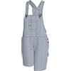 Dickies Salopette da Donna 7 Pollici, Righe in Noce Americano risciacquato