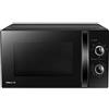Toshiba MW-MG20P (BK) Forno a Microonde con Grill 800 W con Crispy Grill 1000 W, 20 litri, Nero