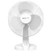 Megashopitalia Ventilatore da Tavolo 45 Watt Metallo ABS 3 Pale 3 Velocità Diametro 40 cm Oscillante (Bianco)
