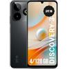 SPC Discovery 3 - Smartphone 6.8" IPS 120Hz | 128GB memoria interna e 4GB RAM | Doppia fotocamera AI 50 MP | NFC e biometria | Android 14 | Batteria 5000 mAh con ricarica rapida - Colore Dark Matter