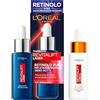 L'OREAL PARIS L'Oréal Paris Revitalift Laser Siero Notte con Retinolo Puro Riduce Rughe Profonde 30ml + Revitalift Clinical Siero Viso 12% Pura Vitamina C Antietà Pori Meno Visibili e Pelle Luminosa 30ml
