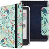 HGWALP Custodia compatibile con 6 Kobo Clara Colour/Clara BW (2024) / Clara 2E (2022) rilasciato, cuoio PU Premium + TPU morbido trasparente copertura posteriore con sonno automatico/sveglia-SPB