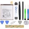 OnlyTech - Kit di riparazione Batteria per Samsung Galaxy A10 SM-A105F e Galaxy A7 2018 SM-A750F - 3300mAh - con 10 strumenti e adesivi