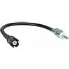 tomzz Audio 1500-039 Adattatore antenna RAKU II 2 a spina DIN 150 OHM compatibile con Smart Nissan