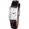 OIDEA Orologi Rettangolare Analogico Donna: Orologio da polso al quarzo per Signora Piccolo Classico Vintage Scala dei numeri romani Cinturino in pelle - per il tempo libero Business Regali