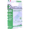 Doctpharma Cerotti Aloe Lenitivi 20pz, 7x2 cm con Aloe Vera, Azione Emolliente e Idratante, Ipoallergenici, Resistenti all'Acqua, per Ferite e Irritazioni, Favoriscono la Cicatrizzazione