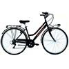 Coppi Bicicletta donna 28 Retrò Sorrento Trekking Acciaio (Nero)