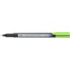 Pentel Pointliner Colour S40 - Penna a punta fine, 0,4 mm, colore verde bottiglia (12 pezzi)