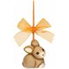 THUN Addobbo Coniglietto Roger, Ceramica, Collezione Giardino di Primavera, 4,3 x 3,3 x 4,9 cm