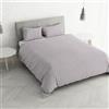 Italian Bed Linen Set Copripiumino Matrimoniale Cotone Printed colors, lavorato in Italia - Parure Copri Piumino - Sacco Piumone 250x200 cm con Patella Interna e Federe Cuscino, floyd rosa, Matrimoniale