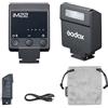 Godox iM22 Mini flash per Canon, Sony, Fuji, Nikon, Panasonic, Olympus, Pentax, tempo di ricarica 3s, circa 440 volte di flash, leggero e portatile