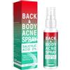 Generic Trattamento per acne sulla schiena, spray per acne sulla schiena, pulizia profonda della schiena, crema anti-brufoli sui glutei, spray per il trattamento dell'acne per corpo, petto e schiena, delicato