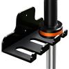 Fitarc Supporto da Parete per Bilanciere per Barra da 33mm, Supporto per Bilanciere Olimpico, Rack per Bilanciere da Appendere per Palestra Domestica, Rack per Pesi Liberi, Supporto da Parete per