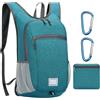 CHROMACRAFT Zaino da 1 Pezzo E Moschettoni da Esterno da 2 Pezzi, Zaino Pieghevole, Zaino Portatile, Zaino Sportivo da Esterno, Zaino Impermeabile
