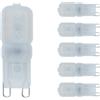 OPTONICA Lampadina led bispina g9 3watt resa 25watt risparmio energetico 6000k pezzi 6