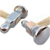 LDT Martello Cesellatore Penna Tonda Testa 25 mm Manico In Legno - LDT