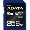 Adata 256GB Scheda SDXC Adata PremierPro [SFADASD256UV30S]