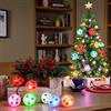 Afoosoo RGB Luce Subacquea Multi Cambiamento Colore Senza Fiamma LED Rotondo CR2450 Alimentato a Batteria, Super Luminoso, Bianco Caldo Con Telecomando