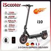 IScooter i10 Scooter elettrico 10 pollici 650W 15Ah Scooter elettrico pieghevole Kick Scooter gamma massima 45km eScooter elettrico Whit APP