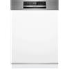 BOSCH SMI6ECS00E Lavastoviglie da incasso con frontalino, 60 cm, Acciaio