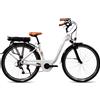 EMG E-bike Vintage con telaio in alluminio 19", ruote 28", motore centrale 250W Ananda, batteria 13AH e cambio Shimano