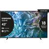 Samsung Q60D TV QLED 4K 43" QE43Q60DAUXZT Smart TV Wi-Fi Titan Gray 2024, Quantum Processor Lite 4K, 4K Upscaling, AirSlim