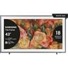 Samsung TV QLED 4K 43" QE43LS03DAUXZT Smart TV Wi-Fi Black 2024, Matte Display, Processore Quantum 4K, Modern Frame Design, OTS