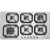 Lofra HLS9S0 Acciaio inox Da incasso 90 cm Gas 6 Fornello(i)