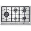 Lofra HDS7T0 Acciaio inox Da incasso 70 cm Gas 5 Fornello(i)