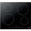 Lofra Luna 60 Nero Da incasso 60 cm Piano cottura a induzione 4 Fornello(i)