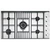 Barazza 1PLB5 Piano cottura acciaio inox da incasso - Gas - 5 fuochi