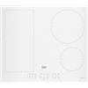Beko HII64200FMTW piano cottura Bianco Da incasso 60 cm Piano cottura a induzione 4 Fornello(i)