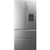 Haier FD 83 Serie 7 HFW7819EWMP frigorifero side-by-side Libera installazione 537 L E Platino, Acciaio inox