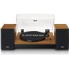 Lenco LS-310WD piatto audio Giradischi con trasmissione a cinghia Nero, Legno Manuale