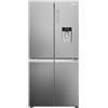 Haier Cube 83 Serie 5 HCW58F18EHMP frigorifero side-by-side Libera installazione 507 L E Platino, Acciaio inox