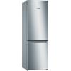 Bosch Serie 2 KGN36NLEA Frigorifero combinato da libera installazione 186 x 60 cm Metal look Classe E