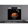 LG InstaView WSED7613S Forno 76L Classe A+ EasyClean, Pirolisi, Air Fry, Sous Vide, Wi-Fi