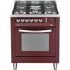 Lofra PR76MFT/C Cucina Elettrico Gas Borgogna