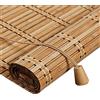 Roller blind Tapparella Avvolgibile Bamboo,Tenda a Rullo in bambù retrò,Cortina di bambù Naturale,Veneziana per Finestre,Porte e Balconi,Anti-UV,Tenda a Pacchetto Parasole Interni/Esterni (50x80cm/20x32in)