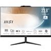 MSI Modern AM242 12M-001EU Intel® Core™ i5 i5-1235U 60,5 cm (23.8") 1920 x 1080 Pixel PC All-in-one 8 GB DDR4-SDRAM 512 SSD Nero [AM242 12M-661XIT] SENZA SISTEMA OPERATIVO