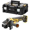 DeWALT DCG405NT-XJ levigatrice portatile Levigatrice a disco 9000 Giri/min Nero, Giallo senza batteria/caricabatteria [DCG405NT-XJ]