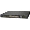 PLANET GS-4210-24UP4C switch di rete Gestito L2/L4 Gigabit Ethernet (10/100/1000) Supporto Power over (PoE) 1U Blu [GS-4210-24UP4C]