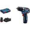 Bosch GSR 12V-35 Professional 1750 Giri/min 750 g Nero, Blu [06019H8002]